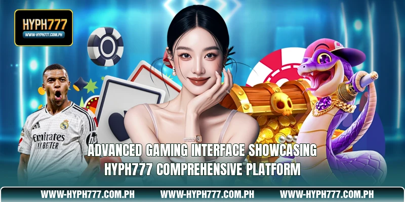 Advanced gaming interface showcasing HYPH777 comprehensive platform