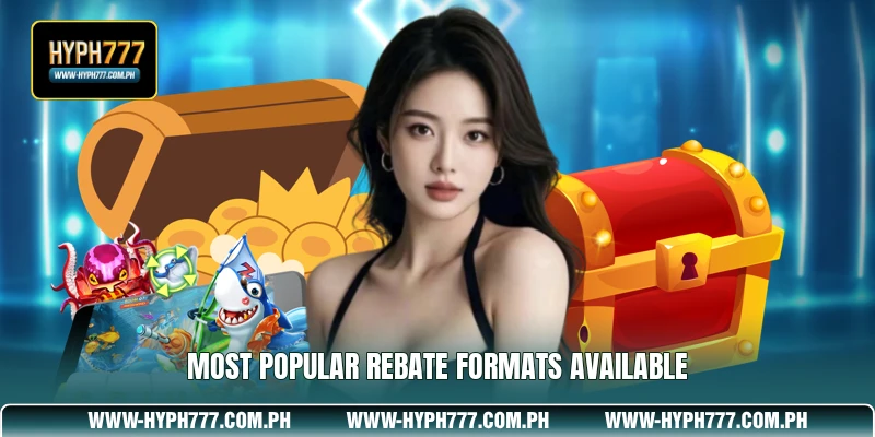 Most Popular Rebate Formats Available